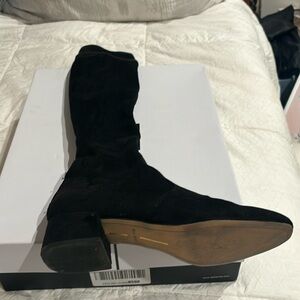 Dolce Vita Thigh High suede black boots size 8